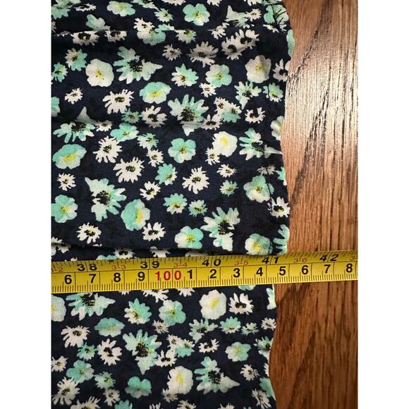 Torrid Size 2 Midi Dress Front Tie Floral Super Soft - Picture 5 of 7